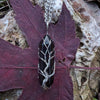 Black Obsidian Stone Tree of Life Wire Wrapped necklace, Healing Stones, Wire Wrapped Jewelry