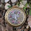 Beautiful large fairy locket necklace for those who love fantasy jewelry.